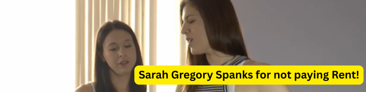Sarah Gregory spanking!
